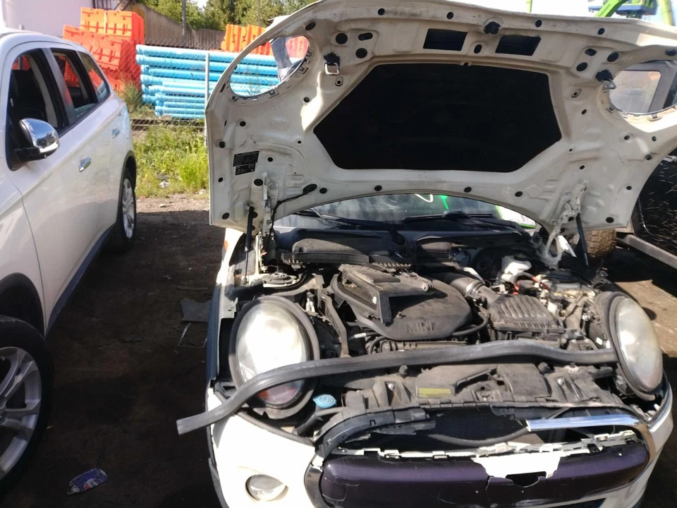 2015 MINI COOPER White Interior Rear View Mirror OEM 51169285371 Used - Image 4 of 4