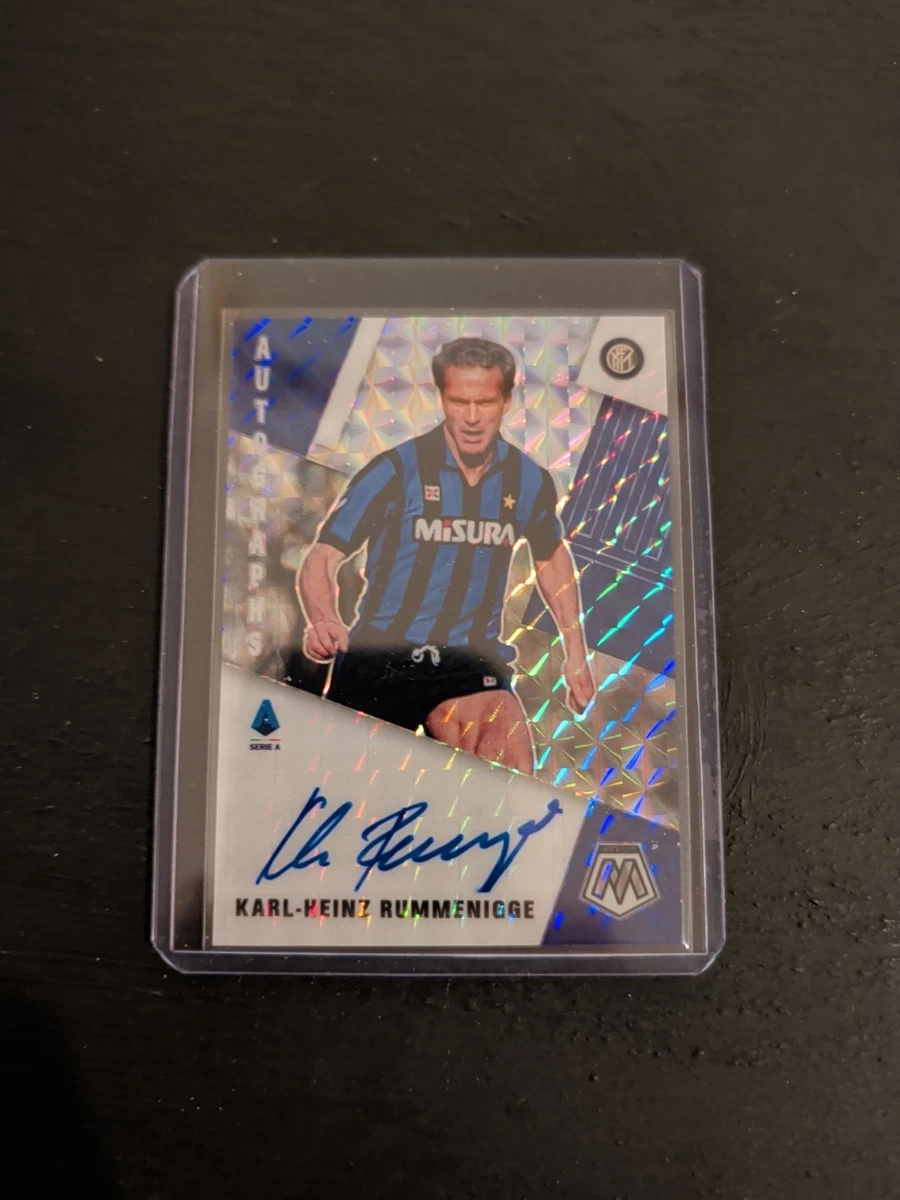 Karl-Heinz Rummenigge Autographed Soccer Sports Trading Cards