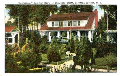 ''Inniscarra'' Summer Home Chauncey Olcott, c1910, Saratoga Springs, New York