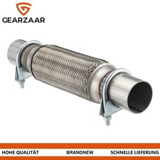 Flexrohr mit 2 Schellen 50x200/320mm für Mercedes Audi  VW Edelstahl Universal