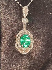 4.02 CT Paraiba Tourmaline Neon Blue Green Ce...