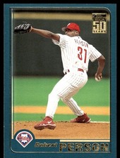 Robert Person 2001 Topps #676 Phillies MLB READ FREE SHIPPING AutographDen