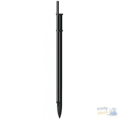 Claber spa Stützstecker Für Microbewässerung CLABER 91265 Schwarz 2 Stück