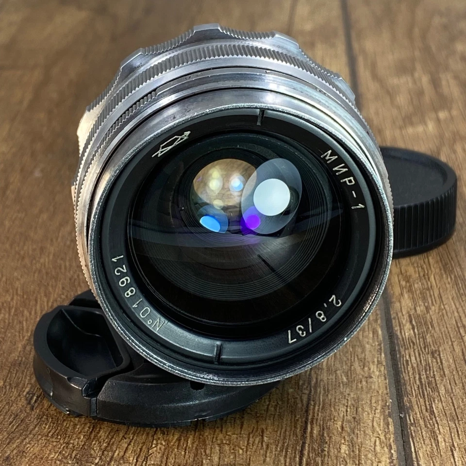 MIR - 1 Lens f 2,8/37 mm Copy Flektogon Mount M39 GRAND PRIX Brussels 1958 - Image 4 of 4