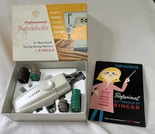 VTG 1967 Singer Professional Buttonholer Part # 102577 For Slant Needle Machines