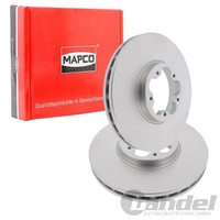 2X Mapco Bremsscheiben 308Mm BelÜFtet Vorne Passend FüR Ford Tourneo Transit | 4