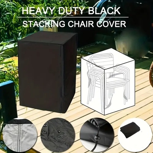 Outdoor Garden Waterproof Chair Cover, Balcony Open-air Chair Cover - Picture 2 of 7