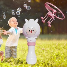 Soaring Bubble Blower Wand Flying Summer Lovely Bubble Maker Kids Toys