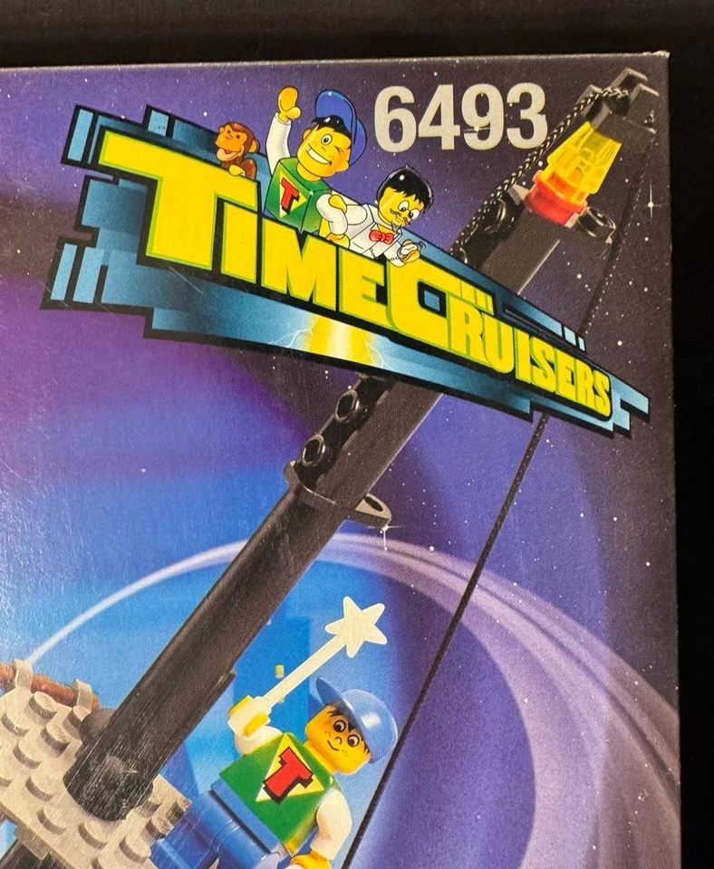 VTG LEGO System 6493 Time Cruisers Flying Time Vessel New Sealed 1996 Rare Set - Image 3 of 4