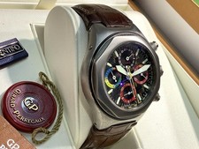GIRARD-PERREGAUX Laureato EVO3 Ferrari F2004 Titanium Chronograph 80180 Full Set 4