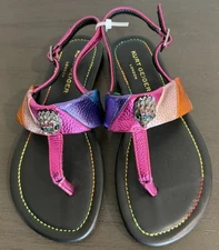 Kurt Geiger London kids Mini T-Bar Kensington Sandals 13 Style KGS23F1 Slingback