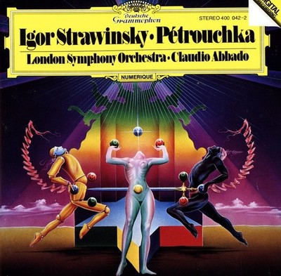 STRAVINSKY Pétrouchka (Complete) / Claudio Abbado - London Sym (CD, 1981, DG)