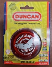 NIP Duncan Toys Butterfly Red Yo-Yo Beautiful Fast Shipping 