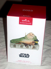 Hallmark 2023 Keepsake Star Wars Jabba the Hutt Christmas Ornament New in Box