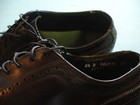 Vintage FLORSHEIM Imperial Oxford Wing Tip Black Size 8 1/2 D Shoe VG to VG+ USA — photo 5