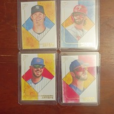 Topps Gallery Modern Artists Cole Harper Alonso Bryant MLB 4 Card Lot