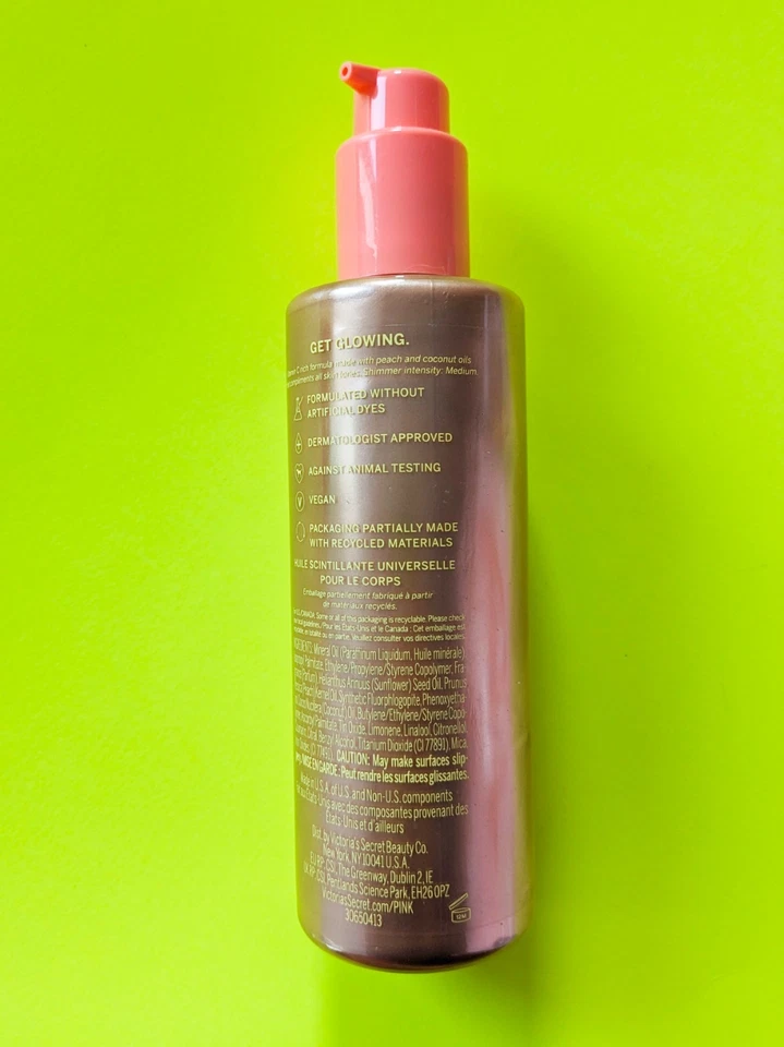 Victoria' Secret PINK Peach Highlighting Body Oil - Limited Edition - Image 3 of 4