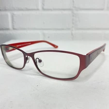 Nicole Miller Collection Mayhem Steel Frames Sunglasses Glasses Red Metal H2346