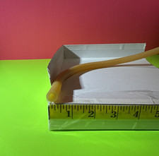 1/4 I.D X 1/8 WALL X 1/2 O.D AMBER RUBBER LATEX TUBING PRECUT 5 FOOT PIECE