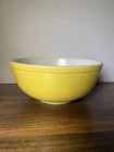 Vintage Yellow Pyrex Large 4 Quart Primary Colors Nesting Mixing Bowl # 404