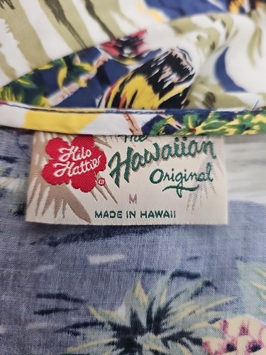 Vtg Hilo Hattie The Hawaiian Original Wrap Skirt Medium Aloha Tropical Floral - Picture 6 of 8