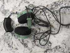 VTG David Clark Model H10-40 Aviation Headset with M4 Microphone - Untested READ