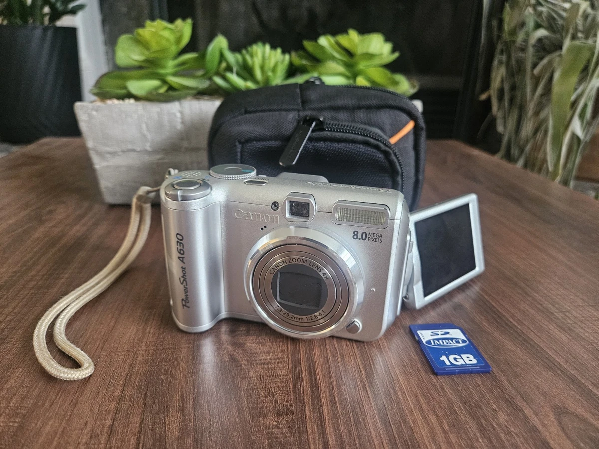 Canon PowerShot A630 Digital Cameras for Sale | Shop New & Used