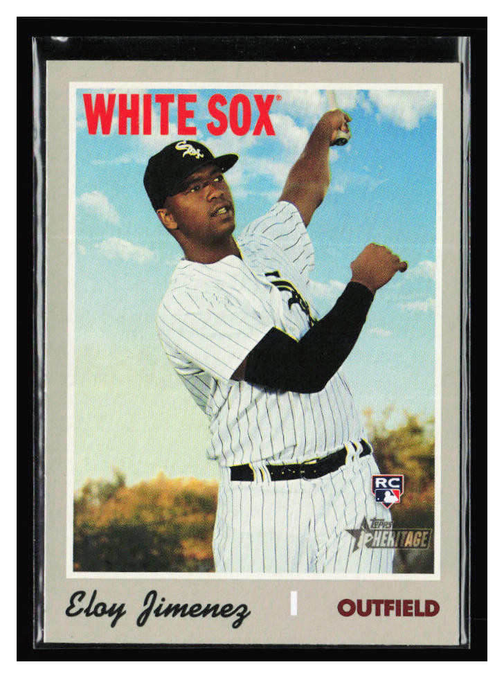 2019 Topps Heritage #516 Eloy Jimenez RC