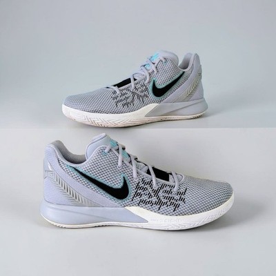 Nike Kyrie Flytrap II 2 Wolf Grey Black Basketball Shoes AO4436-003 Mens Size 13