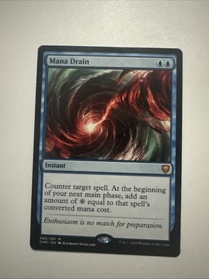 Mana Drain Commander Legends Magic mtg Light Play, English x1