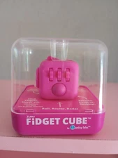 ZURU Fidget Cube Pink by Antsy Labs - Roll Click Breathe Glide Spin Flip, New