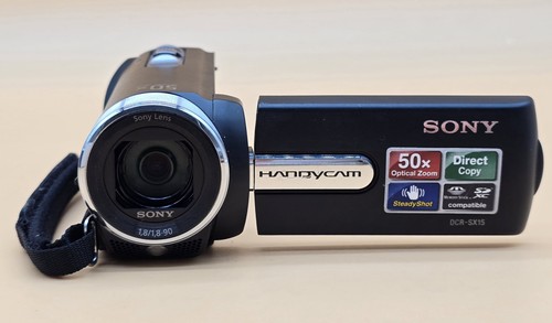 Sony Handycam DCR-SX15E Digital Camcorder Black. No Charger. - Picture 3 of 11