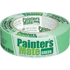 Shurtape 667017 36mm x 55m 1.41" x 60yd Painter's Mate Green Masking Tape