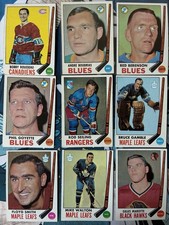 1969-70 Topps Hockey Cards! You Pick! Incredible Story! Updated!