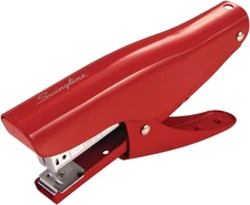 Swingline Plier Stapler, Handheld Heavy Duty All Metal 25 Rio Red 