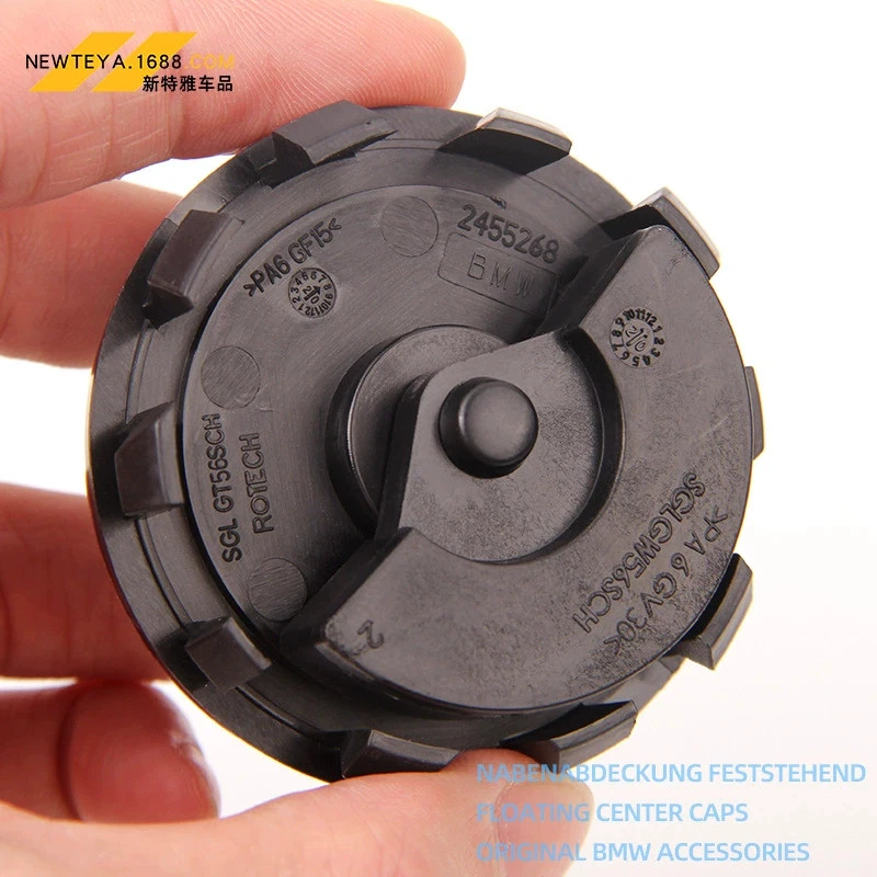 Tapacubos centrales de aleación flotante BMW 50th Anniversary Edition 56 mm 68 mm Foto 4 de 4