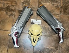 Overwatch Reaper Mask  Dual Blaster Replica Lot Cosplay Blizzard 2018 23"