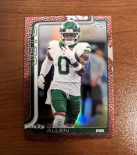 2025 Topps Chrome Football - Braelon Allen Rookie Pigskin Prizm #240 Jets NFL