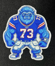 Dion Dawkins Buffalo Shnowman Yeti Bills Mafia Premium Vinyl Sticker -Great Gift