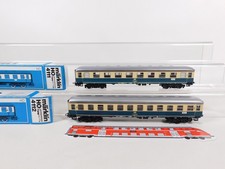 Märklin H0 AC 2x Voiture de voyageurs D-Zug en tôle DB 4111 4112 Box #EL499-1