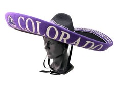 Sombrero Charro Mexicano Colorado Rockies Sombrero Mariachi Adulto Unisex Talla Única