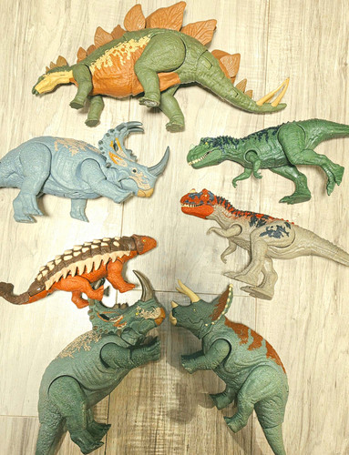 Lot of Jurassic World Dinosaurs - Very Good Condition (7)