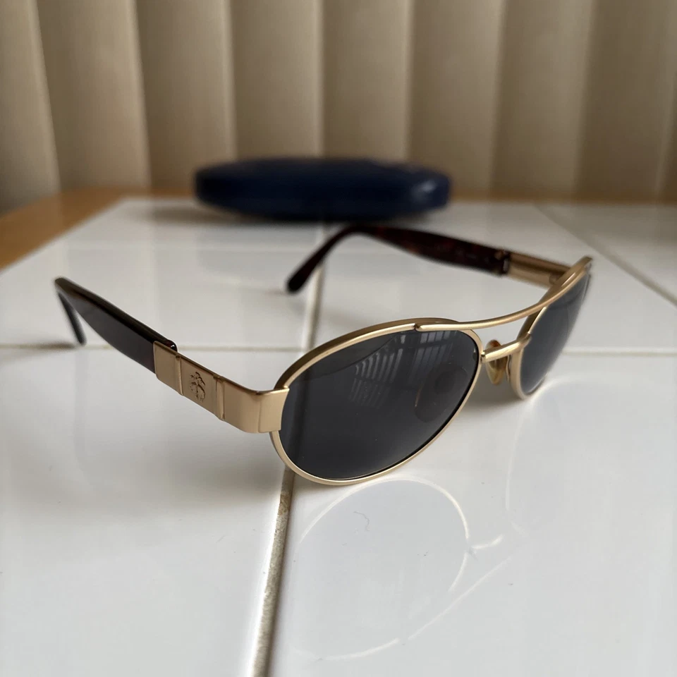 Gafas de sol Brooks Brothers BB195 S 1005 pequeñas 54-19-135 marco dorado y tortuga Foto 3 de 4