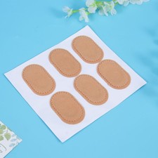 6 Pcs Moleskin Tape Foot Care Heel Protectors for Shoes Anti-wear Feet Sticker