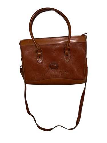 Vintage DOONEY & BOURKE All Weather Pebbled Leather Satchel Purse