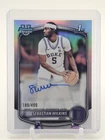 SEBASTIAN WILKINS 2025-26 BOWMAN CHROME UNIVERSITY 1ST REFRACTOR AUTO /499 Q5729