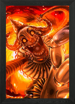 Five Nights at Freddy's Gerahmtes Wandbild Poster Leinwanddruck Bild