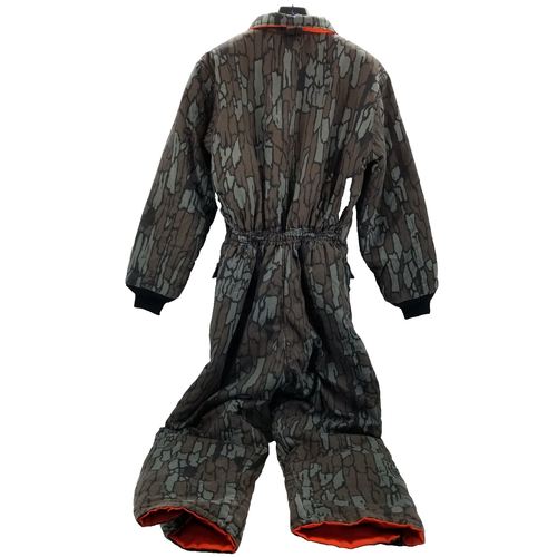 Vintage Winchester Trebark/Orange Mens Reversible Coveralls/Jumpsuit Size Large - Picture 2 of 11