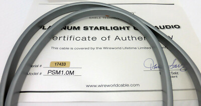 WireWorld Platinum Starlight 7 USB 1 meter A to mini-B | eBay WireWorld Platinum Starlight 7 USB 1 meter A to mini-B | eBay