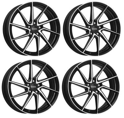 4 Dotz Spa dark wheels 7.5Jx17 5x114,3 for Mercedes Benz Citan